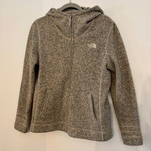 The North Face Brown Hooded Sweatshirt